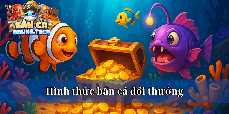 Hình thức bắn cá đổi thưởng