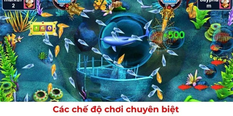 Nhiều chế độ chơi đặc biệt cho người dùng trải nghiệm