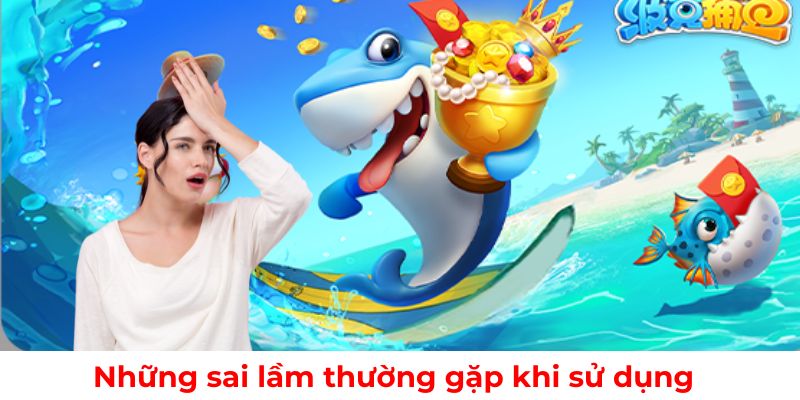 Những sai lầm khi sử dụng súng bắn cá